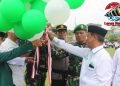 Irup Peringatan Hari Santri, Dandim 0429/Lamtim Bacakan Amanat Menteri Agama RI
