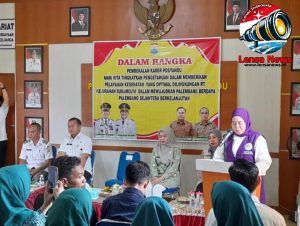 Dewi Sastrani Ratu Dewa Buka Pembekalan Kader Posyandu di Kelurahan Sukamulya