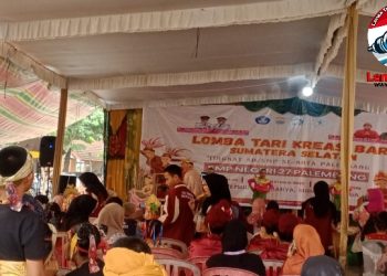 SMPN 27 Palembang Melaksanakan Kegiatan Lomba Tari Kreasi Baru Sumatera Selatan