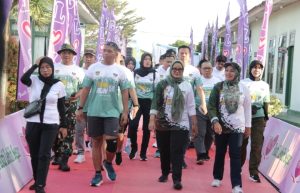 Fun Run 5K Sukses, Dandim : Lampung Timur Menyala