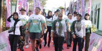 Fun Run 5K Sukses, Dandim : Lampung Timur Menyala