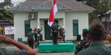 Upacara Peringatan Hari Sumpah Pemuda Kodim 0429/Lamtim Berlangsung Khidmat