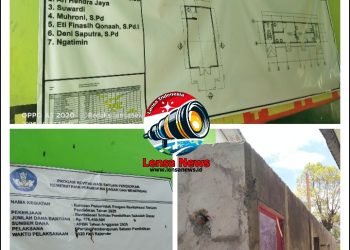 Dugaan Upah Buruh di Bawah Standar Bayangi Proyek Revitalisasi Sekolah di Kota Metro