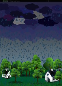 Hujan Lebat Dibarengi Angin Kencang, Endang Hermanto; Warga harus Waspada Akan Bencana di Sekitar