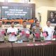 Press release Ops Sikat II Musi 2025, Polres Banyuasin Ungkap 28 Kasus