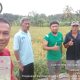 Uji Hasil Produktivitas Petani, BPS Kabupaten Lebak Lakukan Ubinan Bersama Petani Padi di Cimandiri