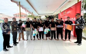 Jaga Kesehatan Warga Binaan, Lapas Kelas I Palembang Salurkan Perlengkapan Mandi
