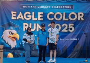 Ulang Tahun ke 10, Eagle Learning Center Gelar Eagle Color Run 2025