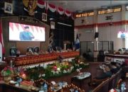 DPRD Kota Metro Gelar Paripurna Bersama Ikuti Sidang Tahunan MPR RI Secara Daring