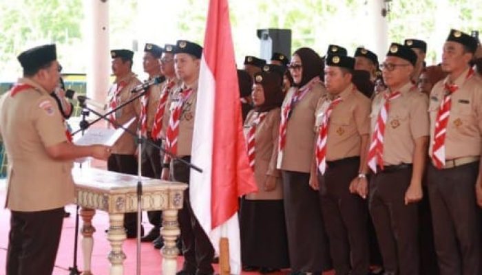 Bupati Takalar Resmi Nahkodai Majelis Pembimbing Cabang Pramuka 2025–2030
