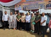 Wabup dan Anggota DPD RI Peletakan Batu Pertama, Kades Merah Mata: Program Ini Sangat Ditunggu