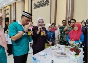 Meriahkan Jambore Kader PKK, Walikota Metro Survey Stand-stand Jajanan