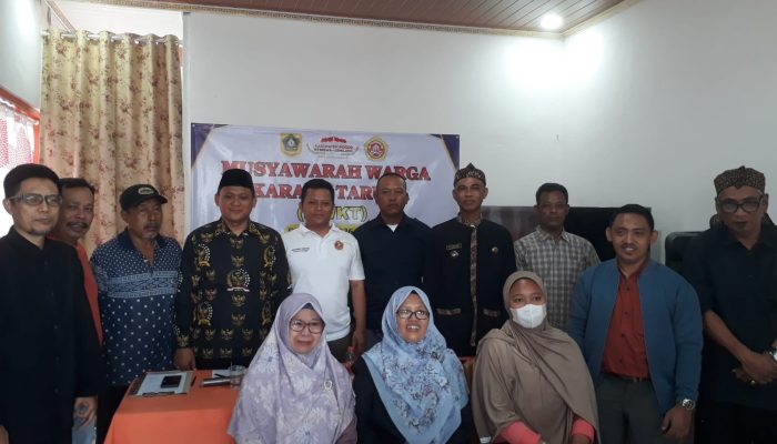 Kades Rawapanjang berharap Karang Taruna menjadi Garda Terdepan dan Berperan Aktif dalam Pembangunan di Desa