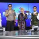 Kabid Humas Polda Sumsel, Menjadi Pembaca Berita Warta Berita Sore Special Day HUT ke 52 TVRI Sumsel 
