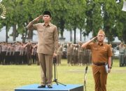 Ketua Komisi 1 DPRD Lampung Ade Utami Ibnu Pimpin Langsung Upacara Bersama Forkopimda Provinsi Lampung