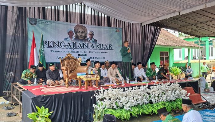 Harlah NU ke-100 MWC Banjit Gelar Pengajian Akbar
