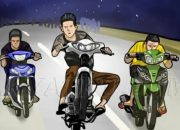 Bubarkan Balap Liar di Wanasalam Lebak, Anggota Polisi Terluka Ditabrak Pengendara