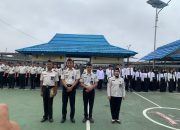 Rutan Kelas I Palembang Laksanakan Penyematan Kenaikan Pangkat dan Pemberian Penghargaan Pegawai Teladan