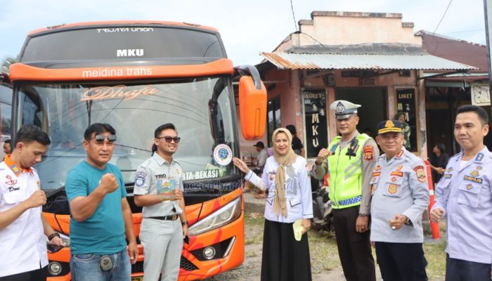 Jamin Keselamatan Masyarakat, Pemkab Pesisir Barat bersama Jajaran Bidang Gelar Sidak Ramp Check Angkutan Lebaran 2026