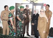 Kodim 0429/Lamtim Gelar Upacara Penyambutan Personil Yon TP 943/DPC