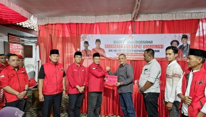 Guna Kebersamaan, PDI-P Pesawaran Gelar Bukber dan Santunan Anak Yatim, Serta Rapat Koordinasi