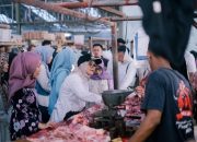 Jelang Lebaran, Bupati Lamtim Sidak Pasar: Daging Sapi Tembus Rp150 Ribu/Kg