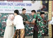 Kodim 0429/Lamtim Laksanakan Apel Kembali Cuti dan Halal Bihalal 