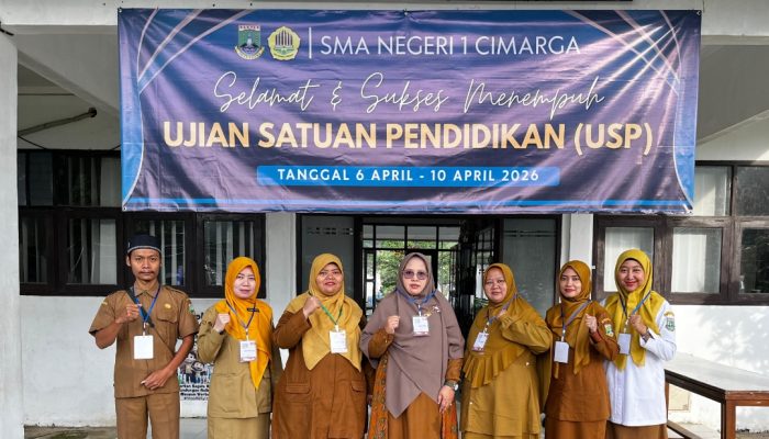 Pelaksanaan Ujian Sekolah di SMA Negeri 1 Cimarga Cerminkan Disiplin dan Integritas
