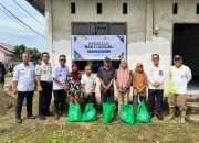 Sambut Hari Bhakti Pemasyarakatan ke-62, Lapas Kelas I Palembang Laksanakan Bakti Sosial Perbaikan Fasilitas Umum 