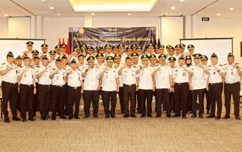 Kalapas Kelas I Palembang Hadiri Acara Pelantikan di lingkungan Kanwil Ditjenpas Sumatera Selatan 