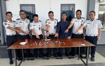 Razia Rutin dan Aksi Bersih-Bersih Blok Hunian, Rutan Kelas I Palembang Perkuat Keamanan dan Kebersihan