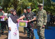 Buka TMMD ke-128 di Tanggamus, Danrem 043/Gatam Harapkan Kesejahteraan Warga Kalimiring Meningkat