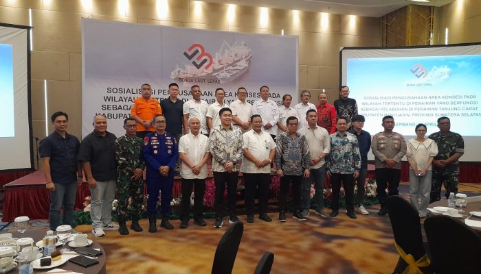 Wujudkan Simpul Logistik Modern, PT BLL Gelar Sosialisasi Area Konsesi di Banyuasin