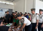 Apel Disiplin dan Tes Urine Digelar, Rutan Kelas I Palembang Perkuat Integrotas Berkomitmen Bersih Narkoba 