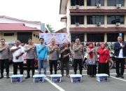 Kapolda Sumsel Pimpin Penyerahan 497 Unit Kendaraan Barang Bukti, Bukti Nyata Pemulihan Hak Korban Curanmor