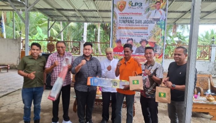 LP3 Launching Gerakan Tumpang Sari Jagung di Banyuasin, Dorong Produktivitas dan Kesejahteraan Petani