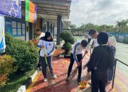 Rangkaian HBP ke-62, Lapas Kelas I Palembang Laksanakan Bakti Sosial Bersih Lingkungan Kerja