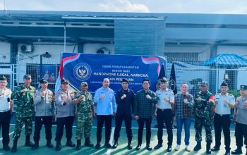 Rutan Kelas I Palembang Gelar Penggeledahan Bersama APH, Wujudkan Pemasyarakatan Bersih dari Handphone Ilegal dan Narkoba