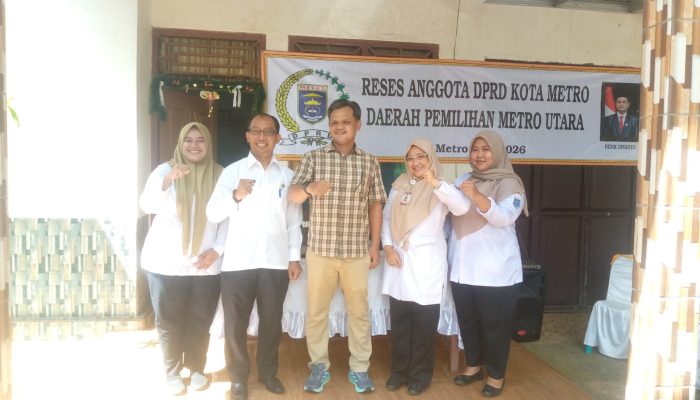 Reses di Metro Utara Didik Isnanto Menyebut Eksekutif harus Terbuka Tanpa di Minta dan Digugah 