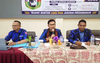 Pelantikan Pengurus DPW Badak Banten Provinsi Banten, Perkuat Soliditas dan Sinergi dengan Pemerintah