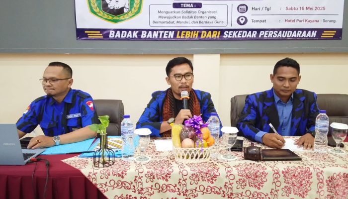 Pelantikan Pengurus DPW Badak Banten Provinsi Banten, Perkuat Soliditas dan Sinergi dengan Pemerintah
