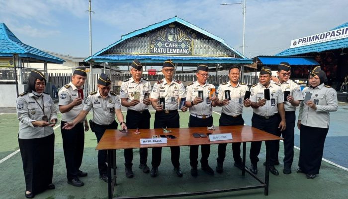 Rutan Kelas I Palembang Musnahkan Barang Hasil Razia, Wujud Komitmen Jaga Keamanan dan Ketertiban