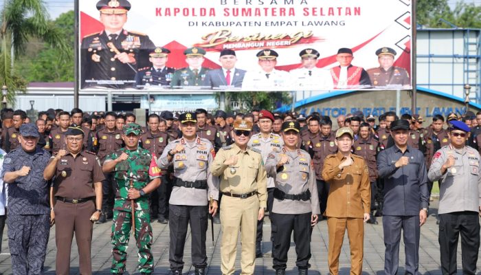 Dukung Asta Cita, Polda Sumsel Perkuat Sabuk Kamtibmas di Empat Lawang