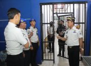 Perkuat Pengawasan Internal, Kanwil Ditjenpas Sumsel Gelar Sidak di Rutan Kelas I Palembang