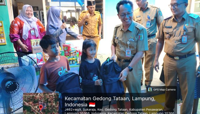 225 Lansia dan Anak di Pesawaran Terima Bantuan ATENSI Kemensos