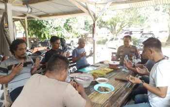 Perkuat Sinergitas, Kapolsek Panggarangan Gelar Silaturahmi dan Tasyakuran Bersama Badak Banten Serta Media  ‎