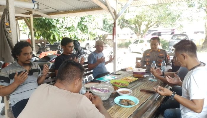 Perkuat Sinergitas, Kapolsek Panggarangan Gelar Silaturahmi dan Tasyakuran Bersama Badak Banten Serta Media  ‎