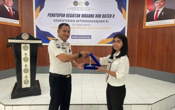 Rutan Ambon Akhiri Program Magang HUB Batch II dengan Apresiasi