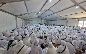 441 Jemaah Asal Tanggamus, Pesawaran, dan Pesisir Barat Bersatu dalam Refleksi Spiritual di Maktab 82