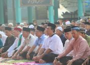 Suasana Haru dan Kebersamaan Warnai Sholat Idul Adha di Lapas Kelas I Palembang